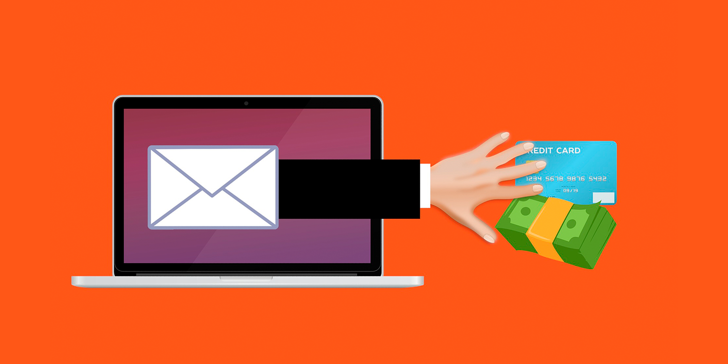 Scam email stealing funds