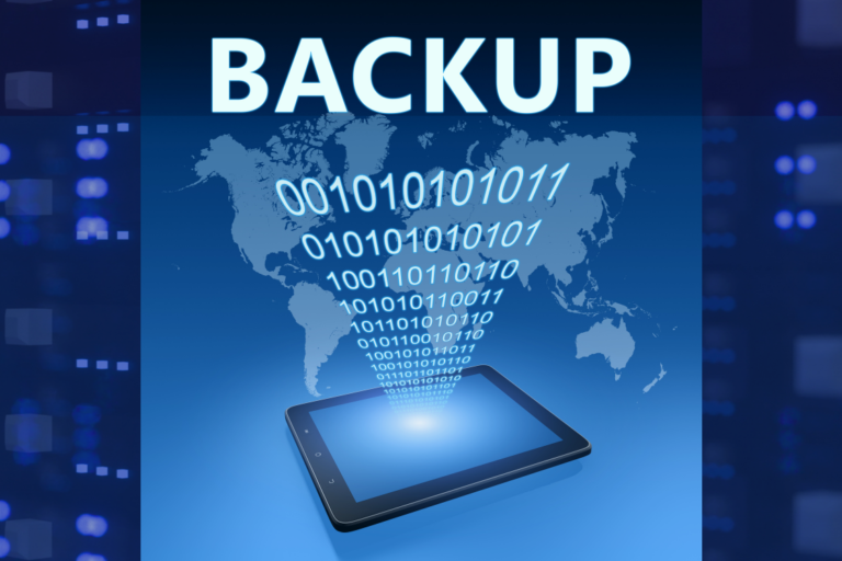 blue simple and modern cube base data base security logo Why Data Backup Testing is Critical