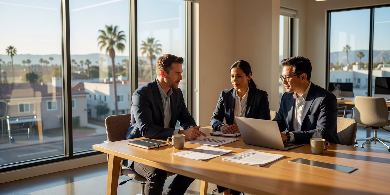 How to Compare Managed Service Providers the Right Way – Featured Image Business owner reviewing a comparison checklist for IT service providers on a laptop